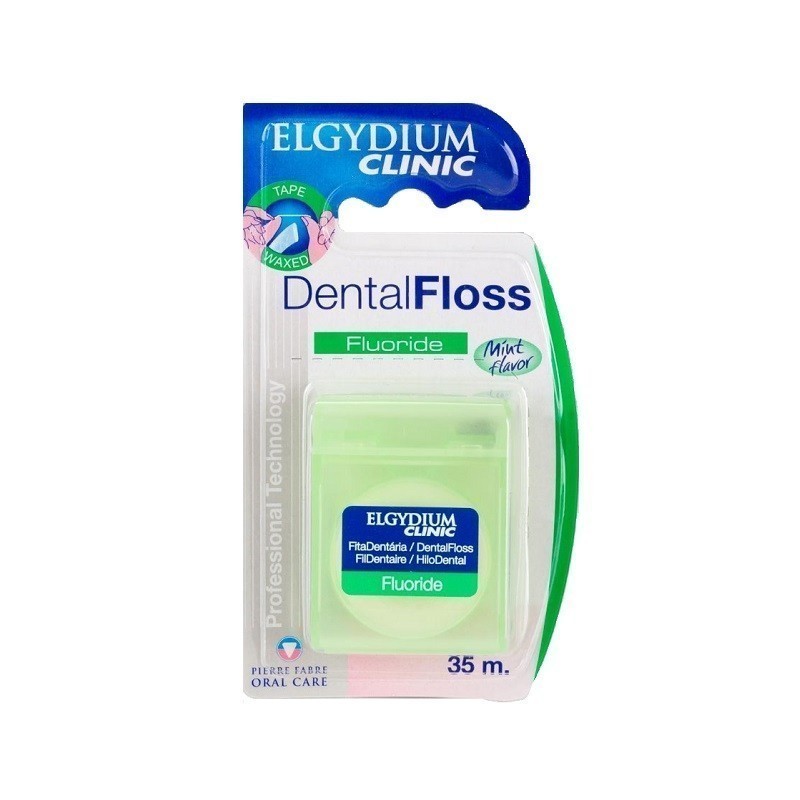 Elgydium Filo Interdentale con Fluoro Menta 35M