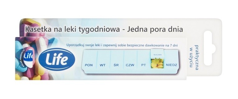 Life Settimanale Un Momento della Giornata Cassetta per Medicinali