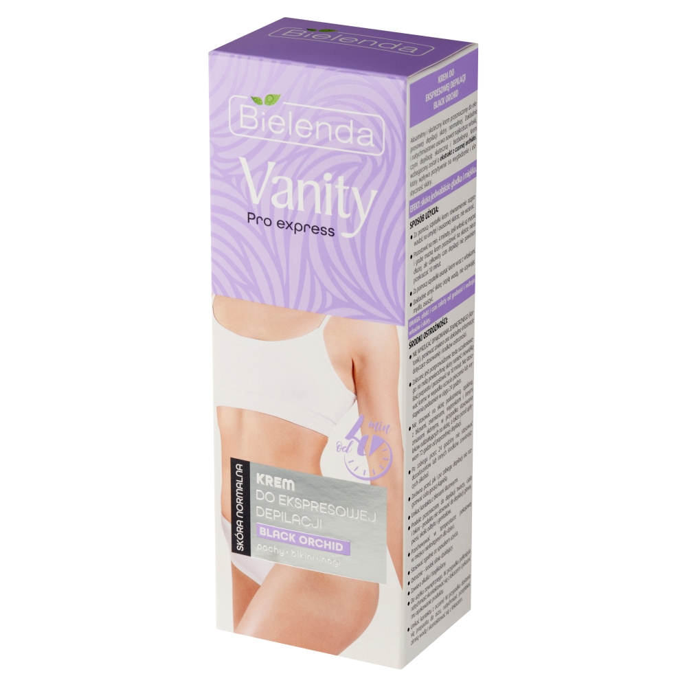 Bielenda Vanity Pro Express Krem do ekspresowej depilacji skóra normalna Black Orchid
