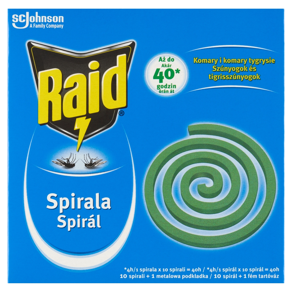 Raid Spirale Antizanzare