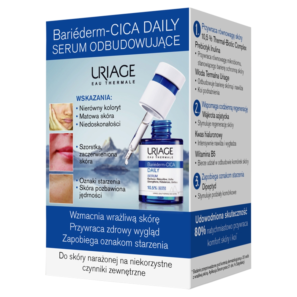 Uriage Bariederm Cica-Daily Siero 30Ml - Ripara E Protegge