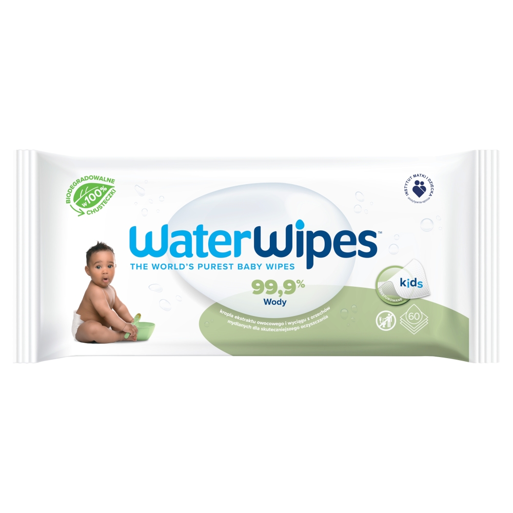WaterWipes BIOSoapberry Chusteczki nawilżane dla niemowląt