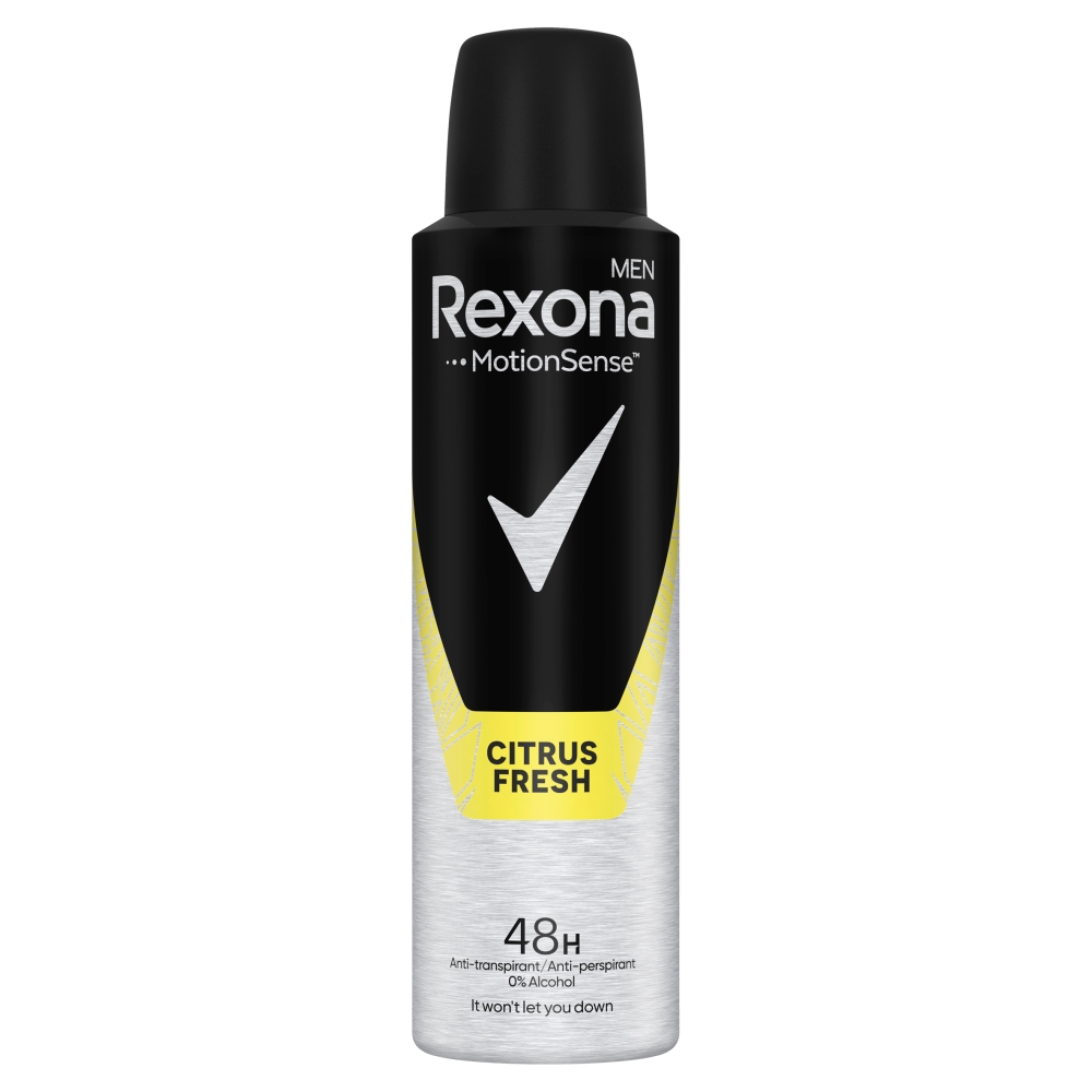 Rexona Men Antyperspirant w sprayu, Stay Fresh Cedarwood&Fresh Ginger