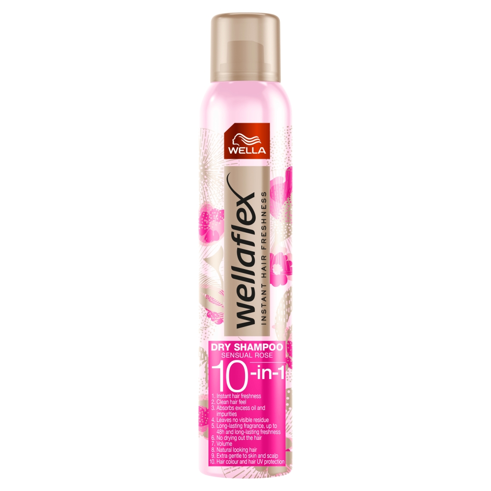 Wellaflex Suchy Szampon Sensual Rose 180 ml