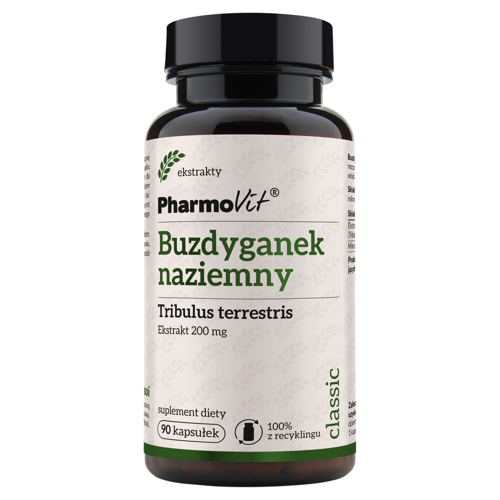 PharmoVit Classic Buzdyganek naziemny 200 mg Kapsułki