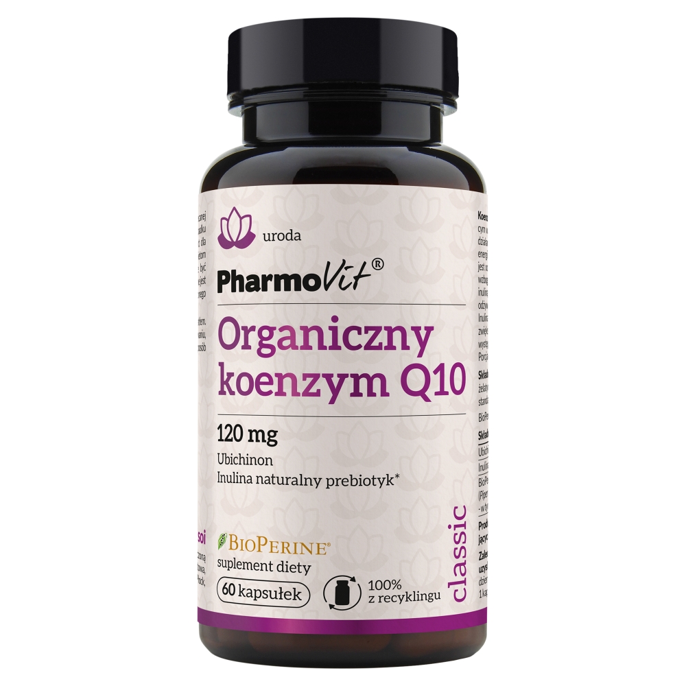 PharmoVit Classic Organiczny koenzym Q10 120 mg Kapsułki