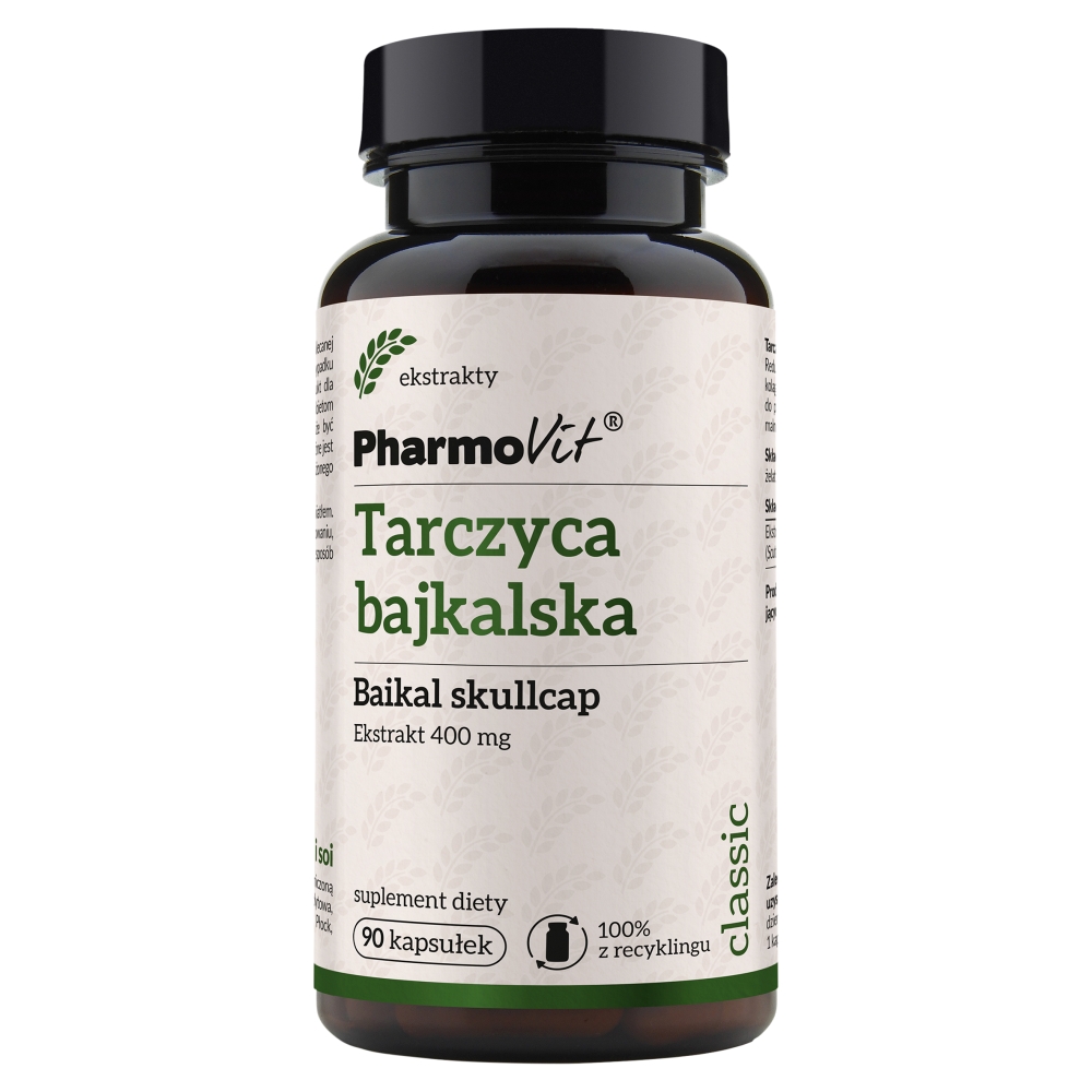 PharmoVit Classic Tarczyca bajkalska 400 mg Kapsułki