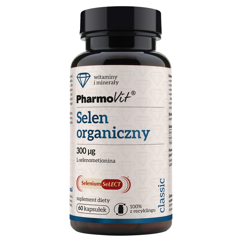 Pharmovit Classic Selen Organiczny 300 mcg kapsułki 