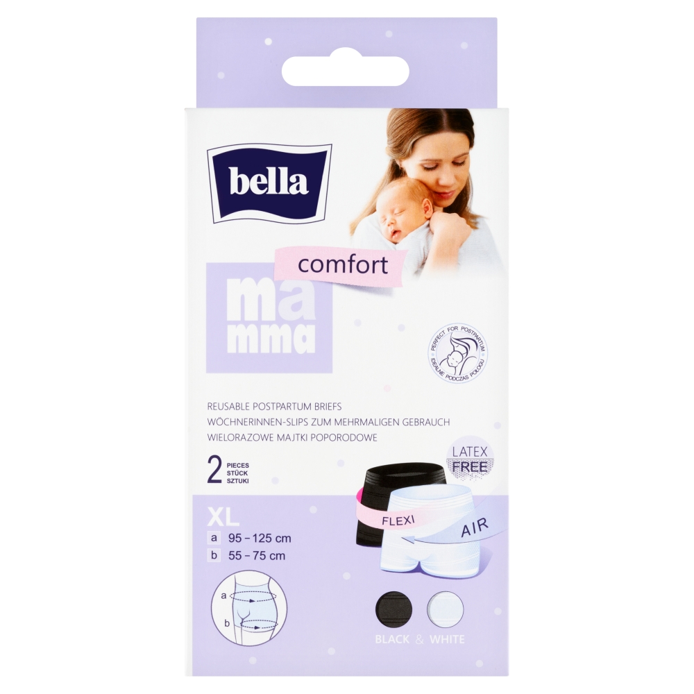 Bella Mamma Comfort Majtki poporodowe, XL