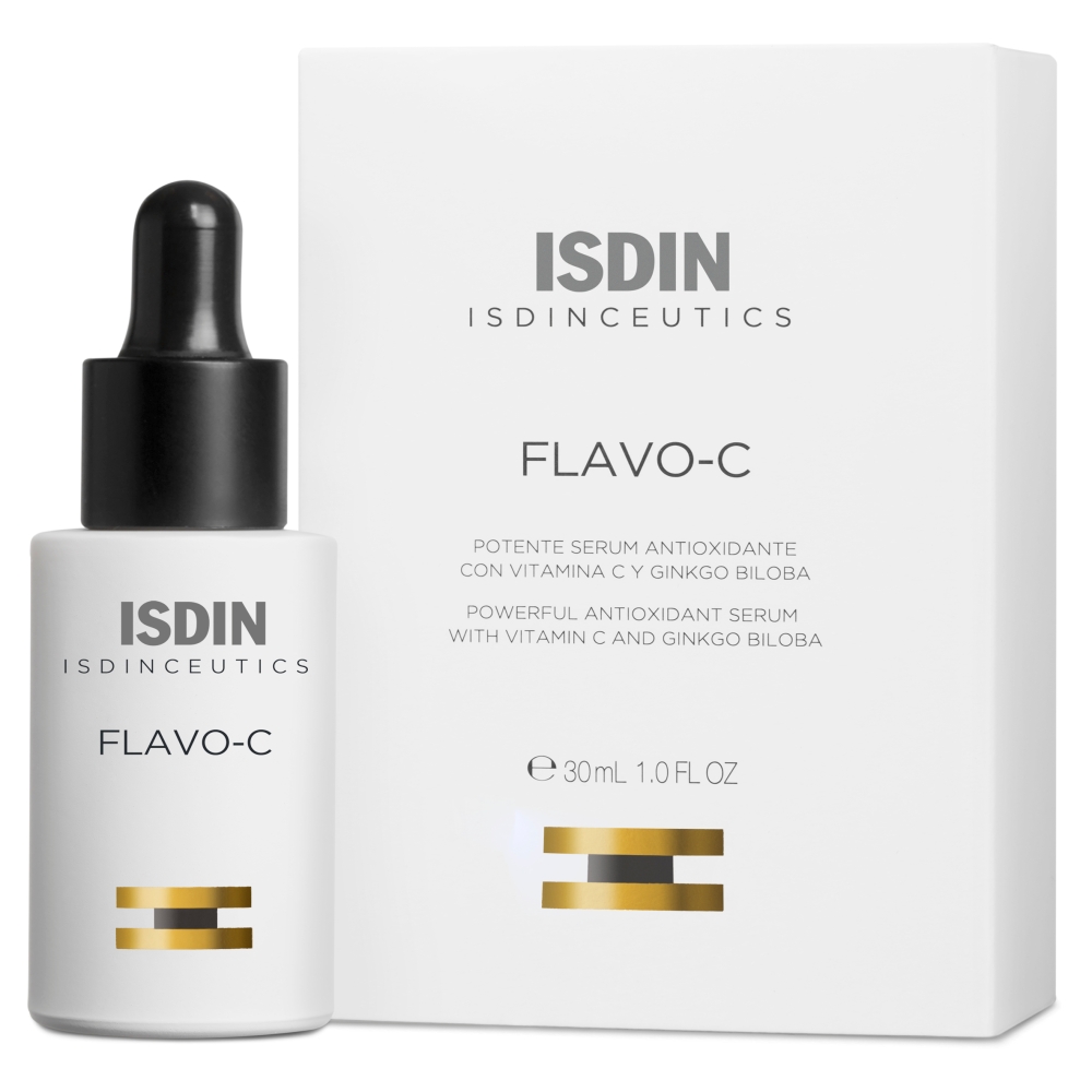 Isdin Isdinceutics Flavo-C Przeciwstarzeniowe serum do twarzy 30 ml