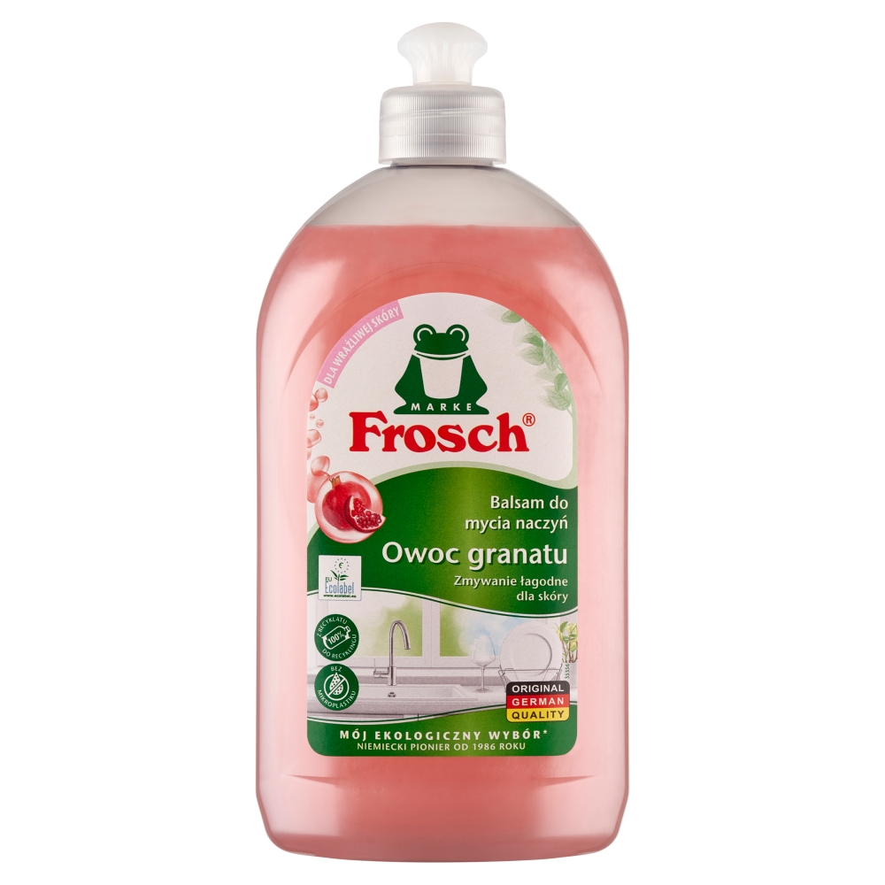 Frosch Balsam do mycia naczyń, Owoc Granatu 500 ml