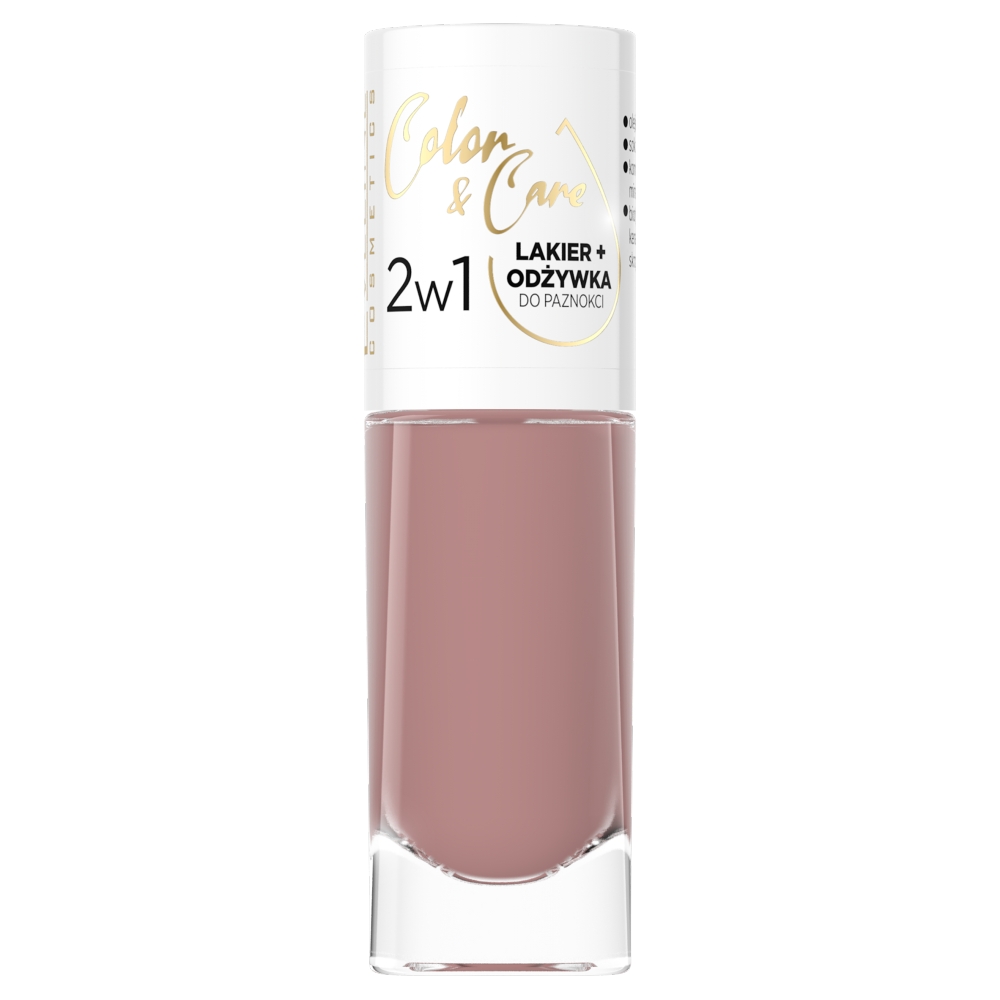 Eveline Color & Care Lakier do paznokci z formułą pielęgnującą 120 E