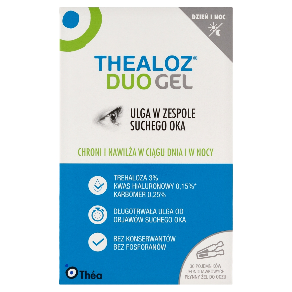 Thealoz Duo Gel Ud Żel do oczu 30 Minimsów po 0,4 ml