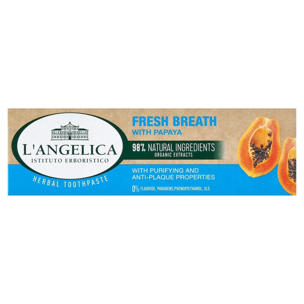 L Angelica Pasta do zębów Świeży Oddech z Papają