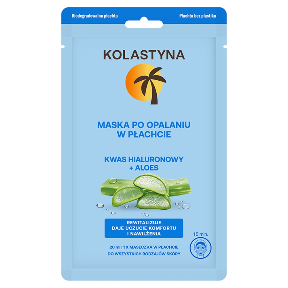 Kolastyna Sun, Maska po opalaniu w płachcie
