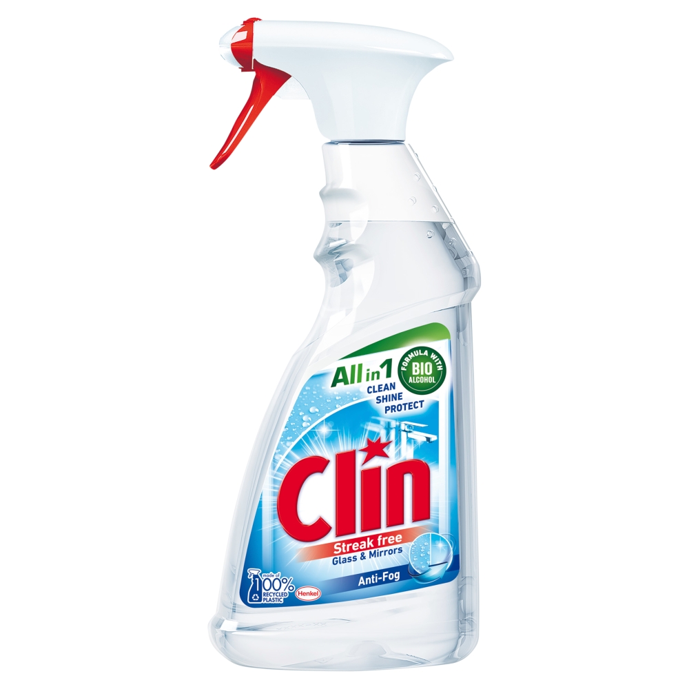 Clin Płyn do mycia szyb, Anty-Para 500 ml
