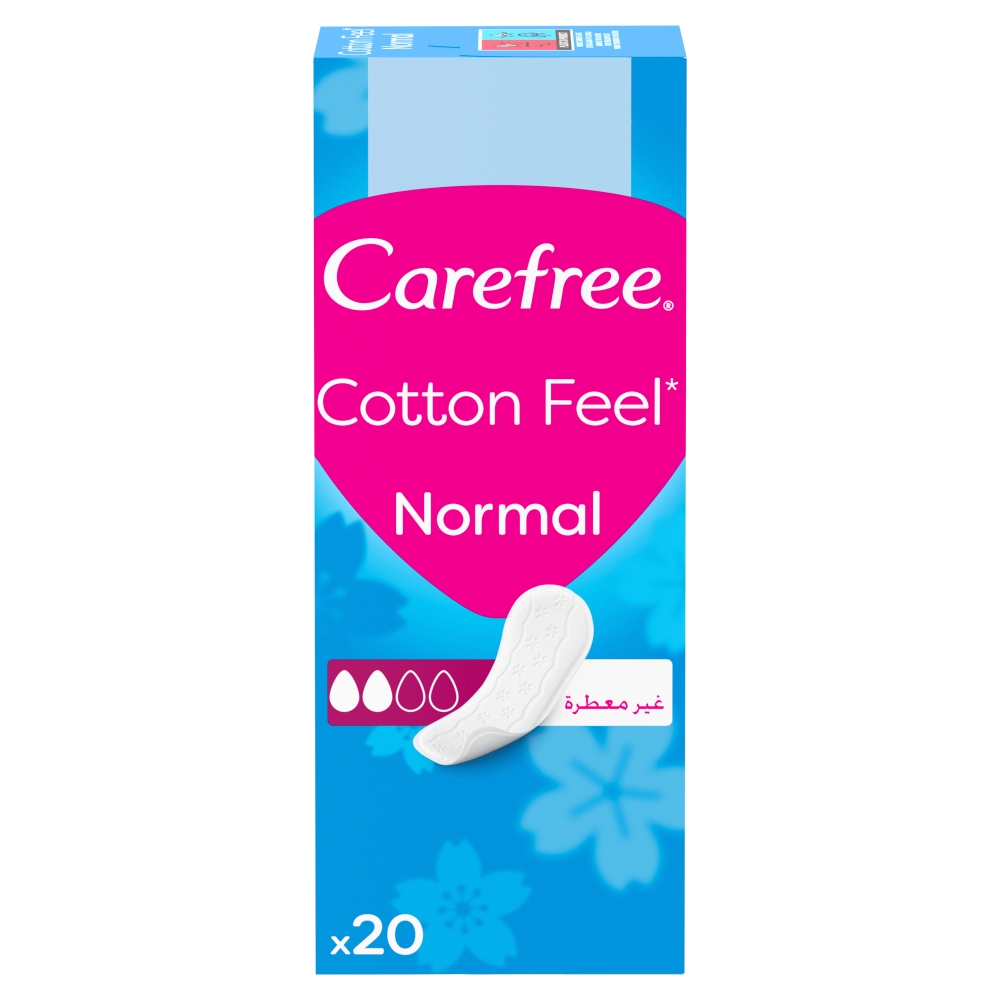 Carefree Wkładki Higieniczne Cotton Unscented