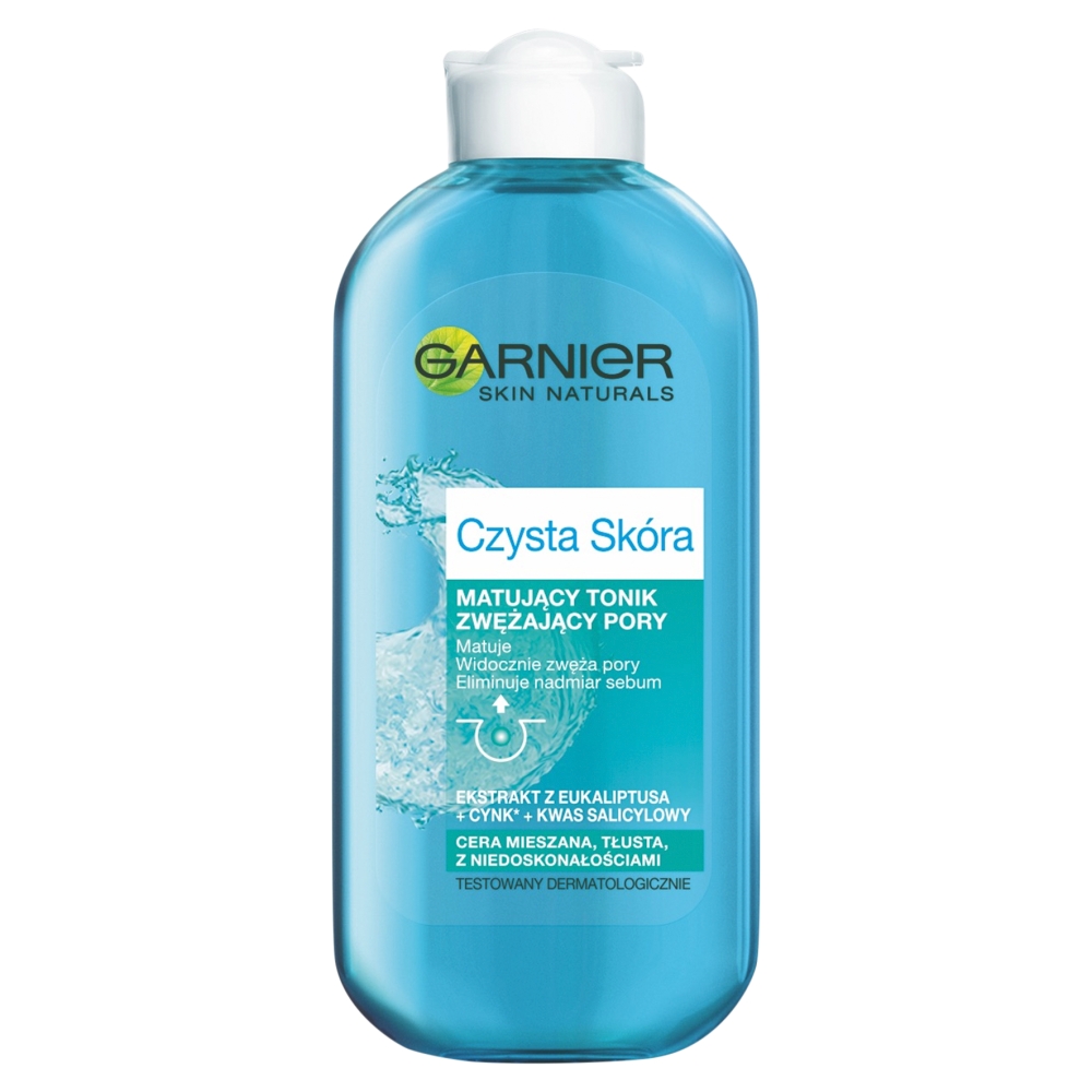 Garnier Skin Naturals Czysta Skóra Matujący tonik zwężający pory