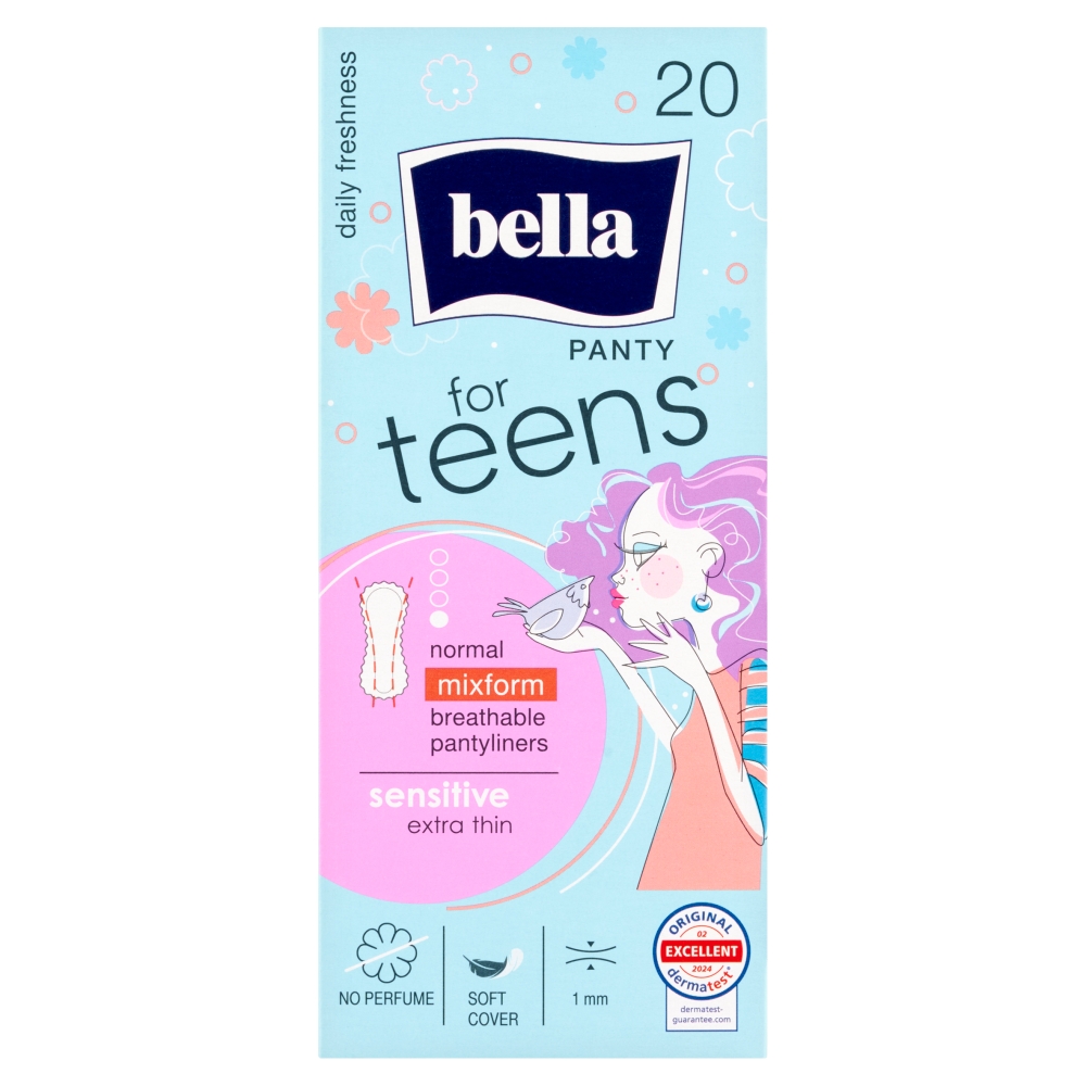 Bella For Teens Wkładki Higieniczne Sensitive