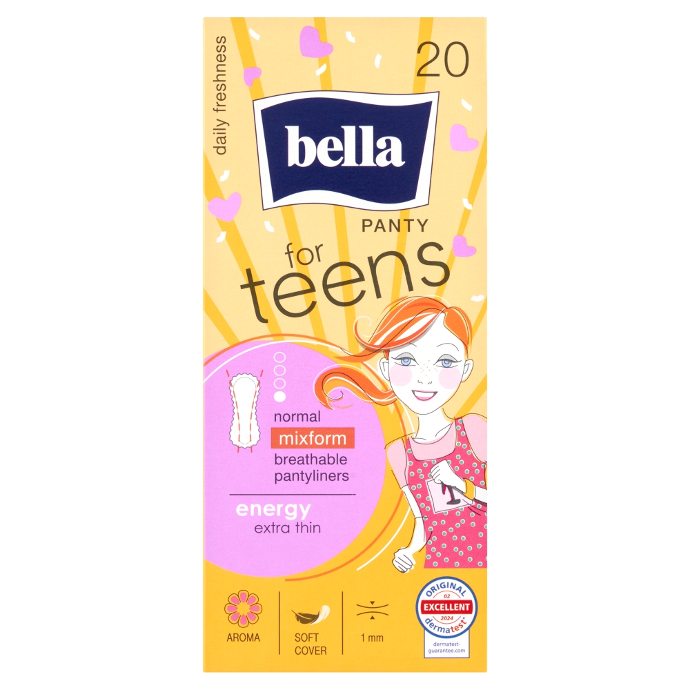 Bella For Teens Wkładki Higieniczne Energy