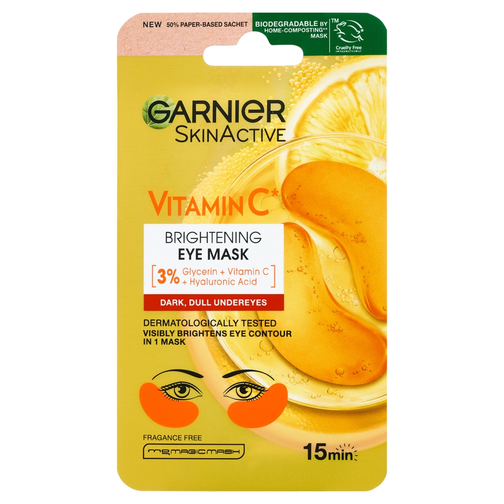 Garnier Skin Naturals Vitamin C Maska pod oczy rozjaśniająca 5g