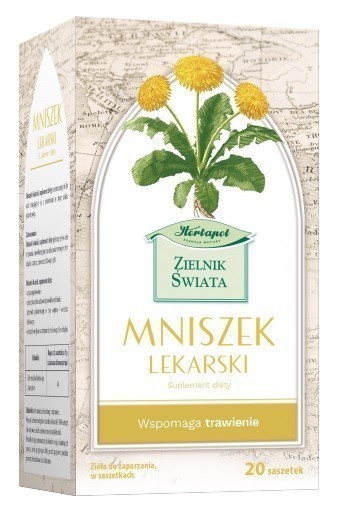 Zielnik Świata Mniszek Lekarski, Zioła do zaparzania, Saszetki