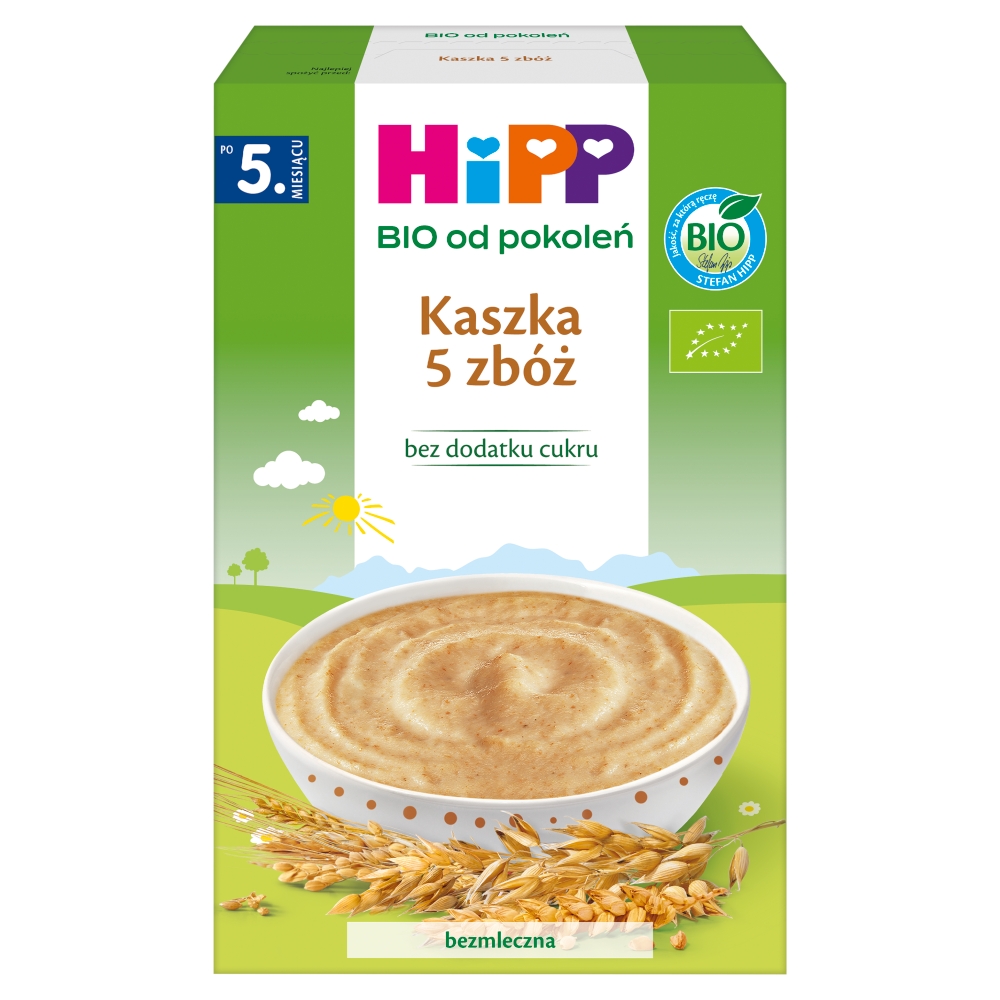 Hipp BIOKaszka 5 Zbóż Po 5 Miesiącu 200 g
