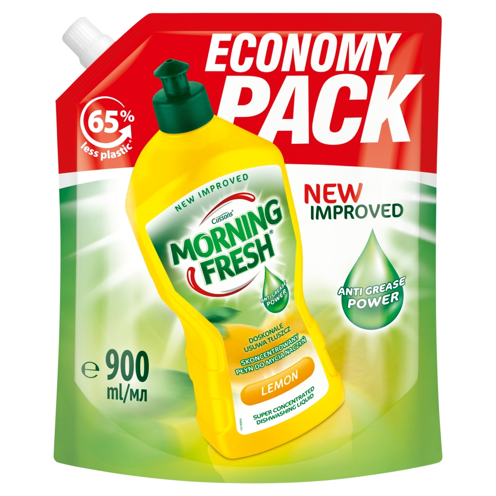 Morning fresh Płyn do naczyń Lemon, zapas, 900 ml
