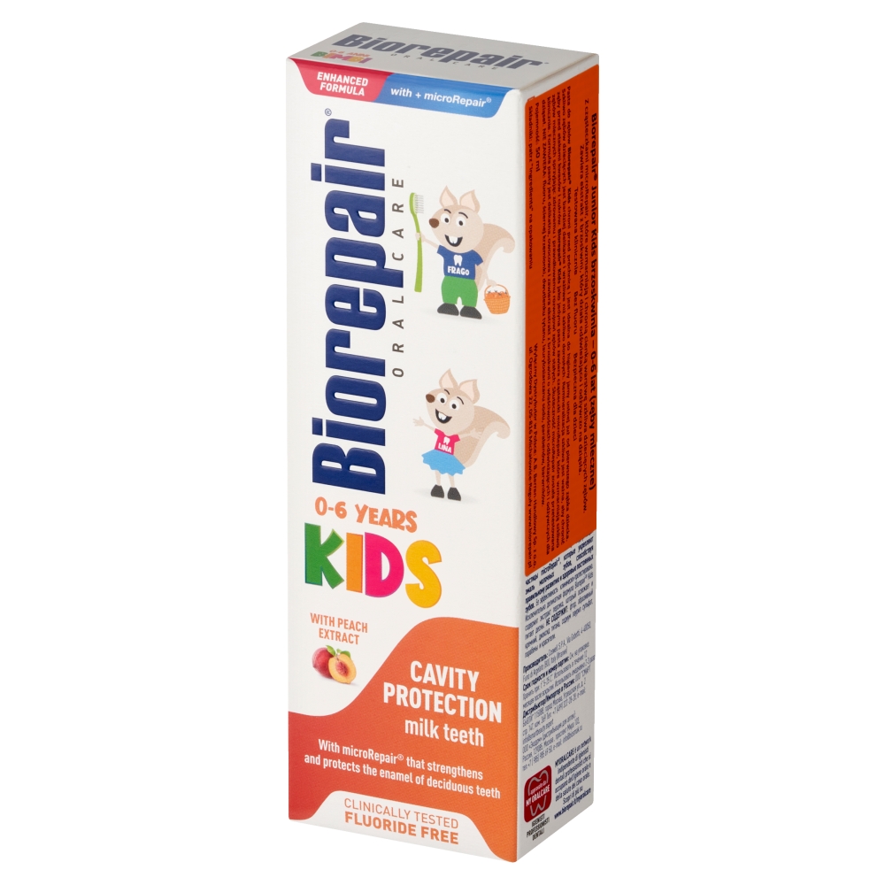 Biorepair Kids Pasta do zębów brzoskwiniowa
