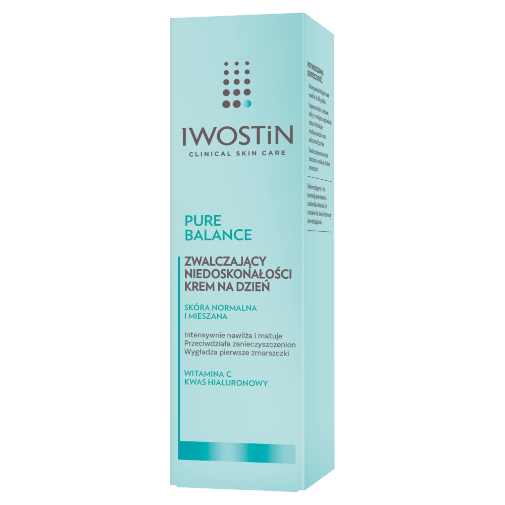 Iwostin Pure Balance Krem na dzień zwalczający niedoskonałości