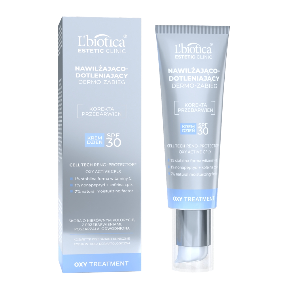 L’biotica Estetic Clinic Oxy Treatment crema protettiva ossigenante SPF 30 35 ml-image