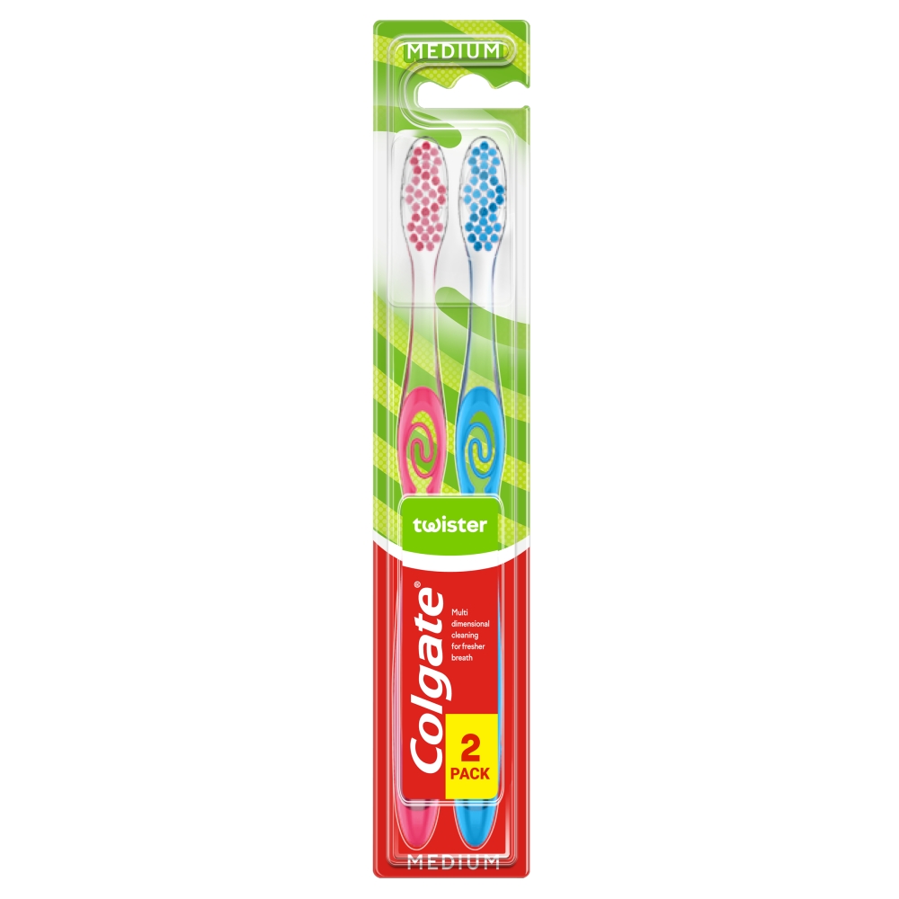 Colgate Szczoteczka do zębów Twister Fresh Średnia