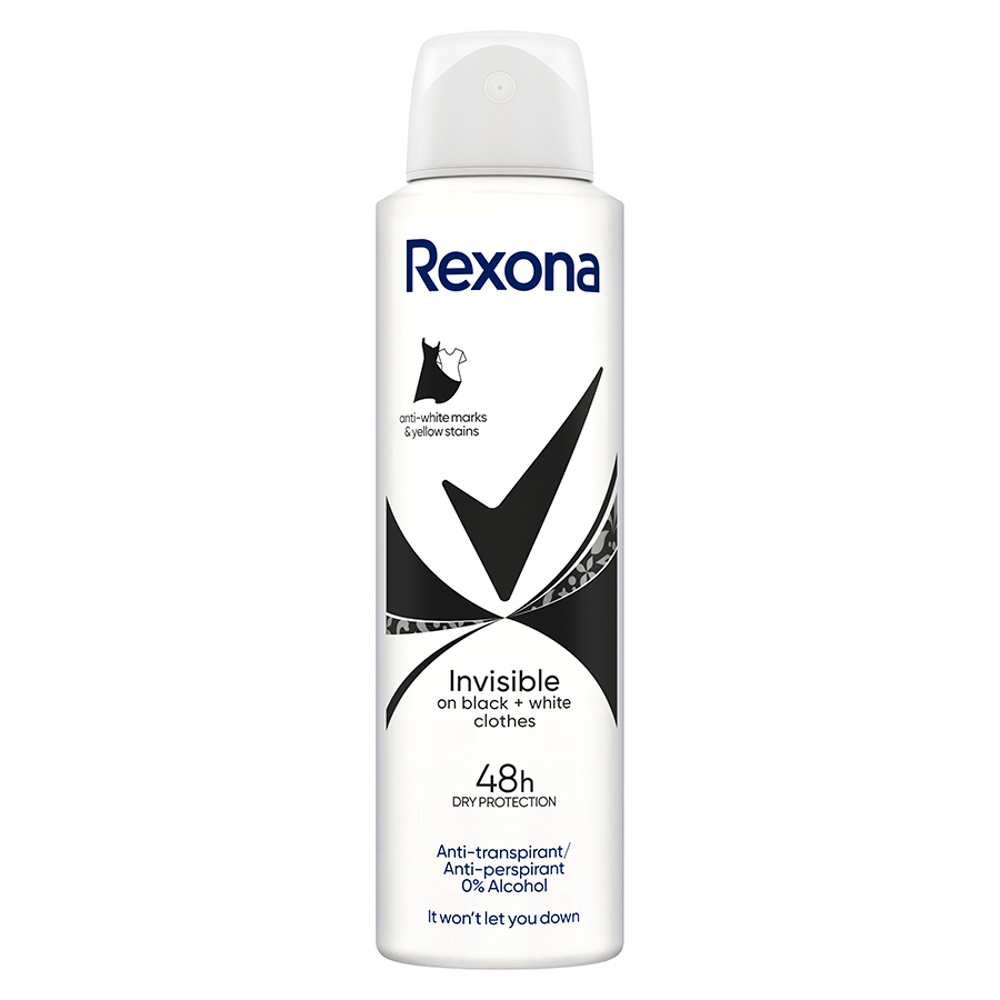 Rexona Deo Spray Invisible Black&White
