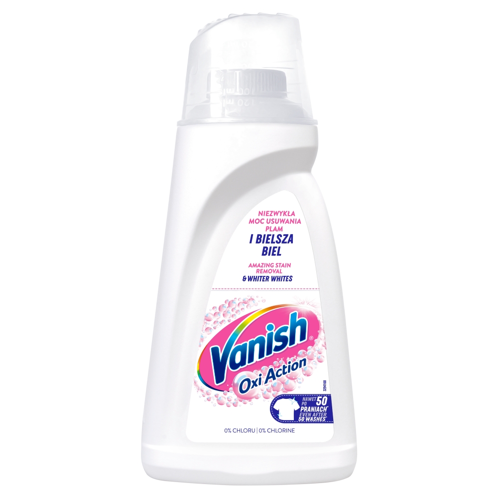 Vanish Oxi Action White Odplamiacz do Białych Tkanin w płynie 1000 ml
