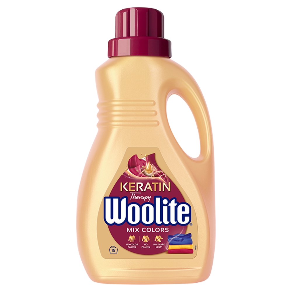 Woolite Płyn do Prania Colour Keratin 15 Prań 900 ml