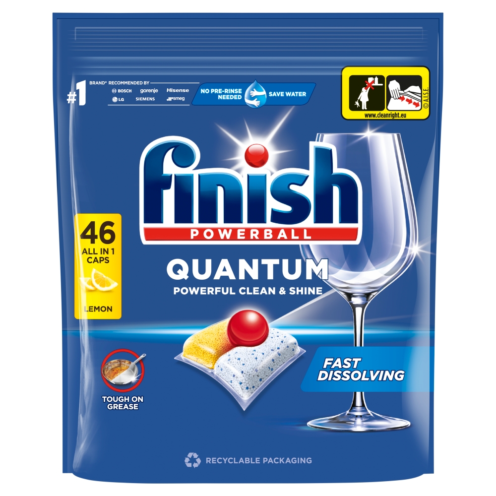 Finish Quantum All-in-1 Lemon - Kapsułki 46 kaps.