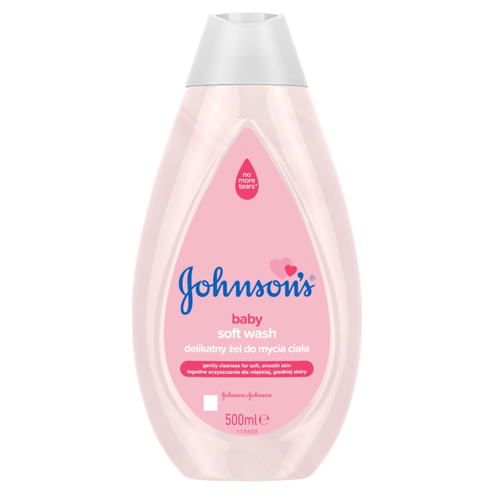 Johnsons Baby Pink Delikatny żel do mycia ciała 500 ml