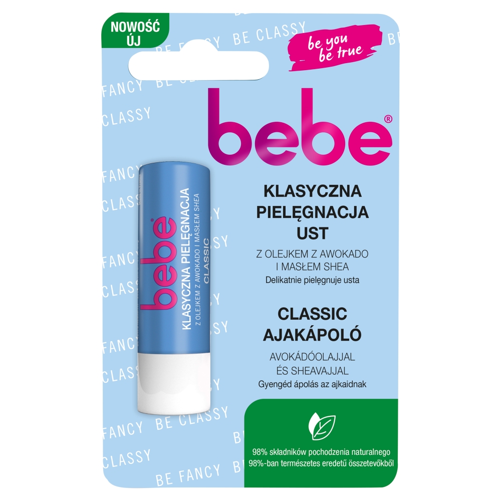 Bebe Young Care Pomadka do ust Klasyczna Sztyft 4,