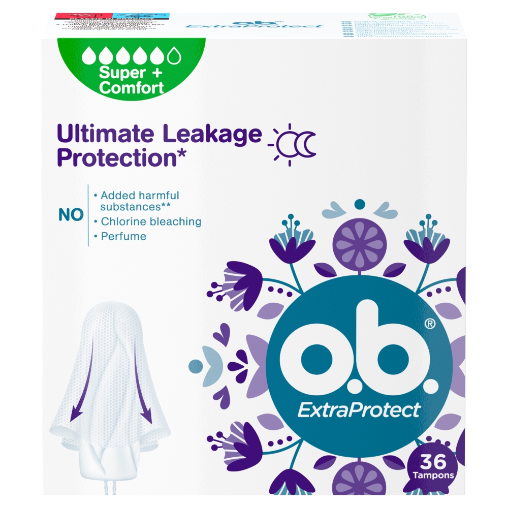 o.b. Extra Protect Tampony Super Plus