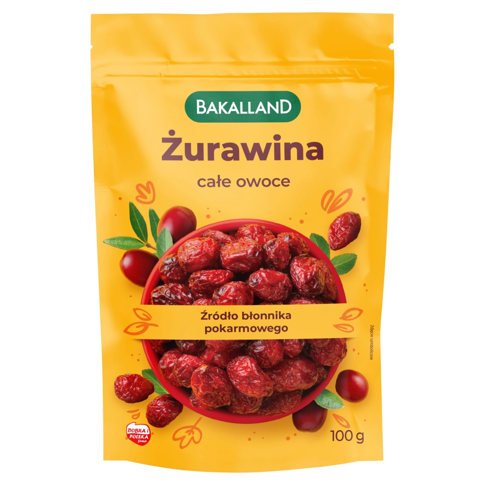 Bakalland Żurawina suszona 100 g