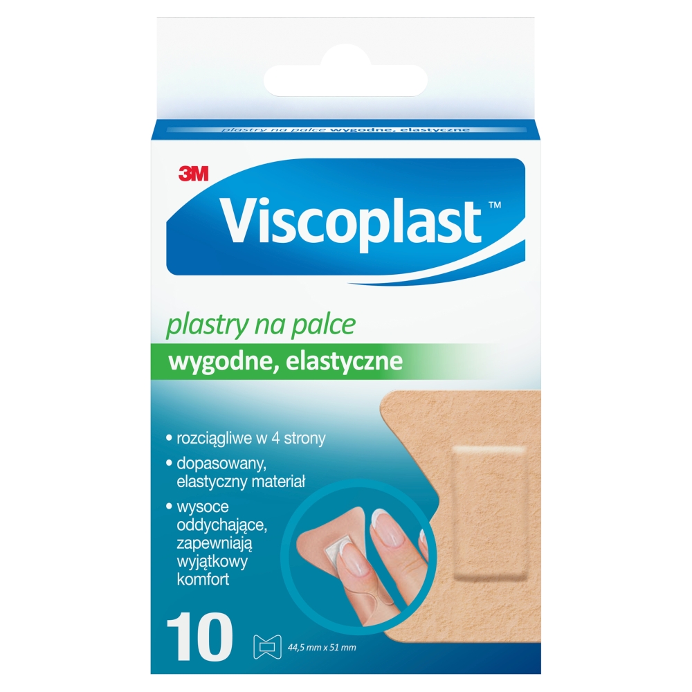 Viscoplast, Plastry na palce, 4,45x5,1cm