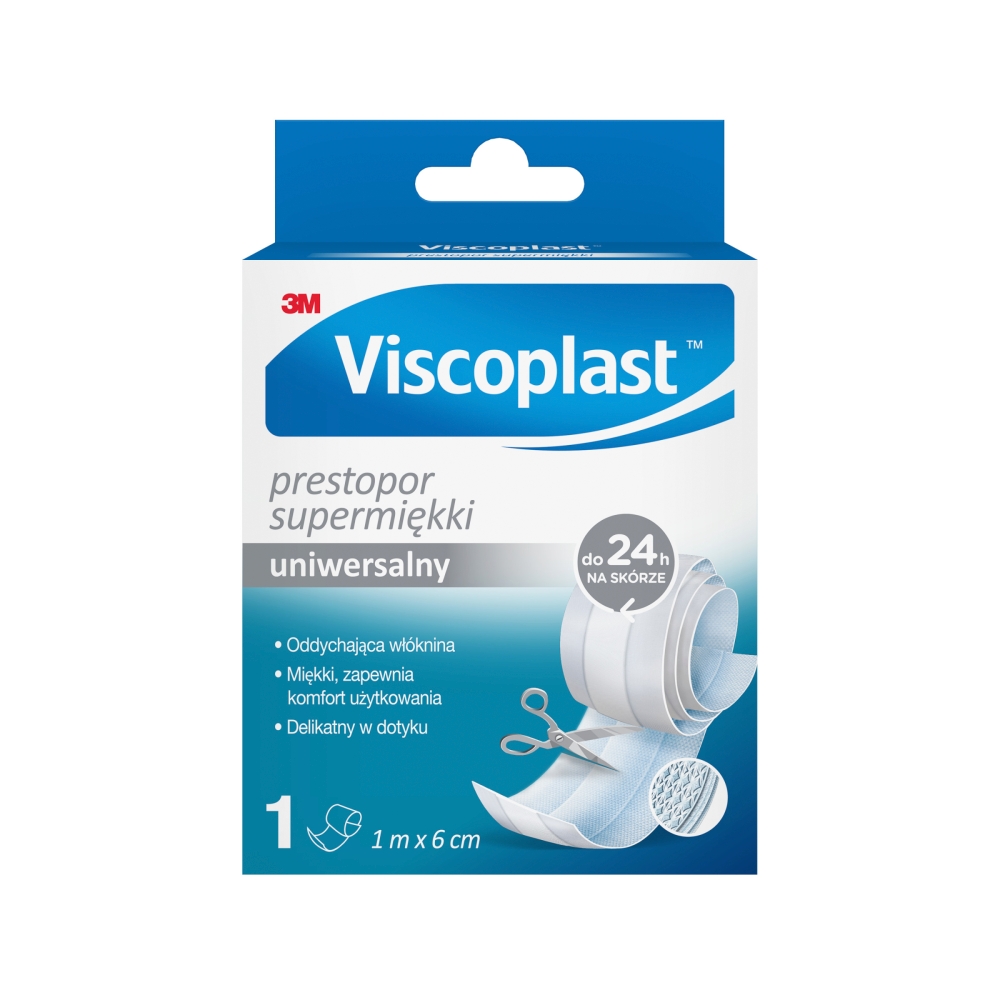 Viscoplast Prestopor Supermiękki plaster do cięcia 1m x 6cm