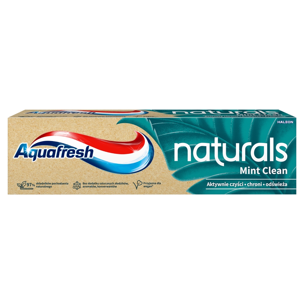 Aquafresh Naturals Mint Clean Pasta do zębów 