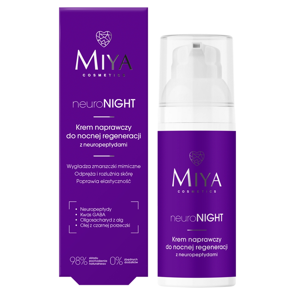 Miya Cosmetics Miya Neuronight Crema Riparatrice Per La Rigenerazione Notturna 50 Ml