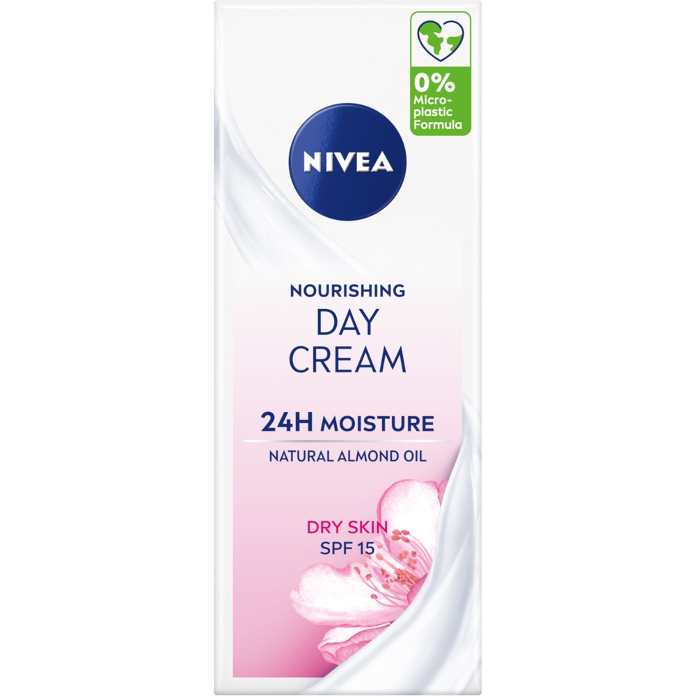 Nivea 24h Dry Sensitive Nawilżenia Odżywczy krem na dzień, cera sucha i wrażliwa  50 ml