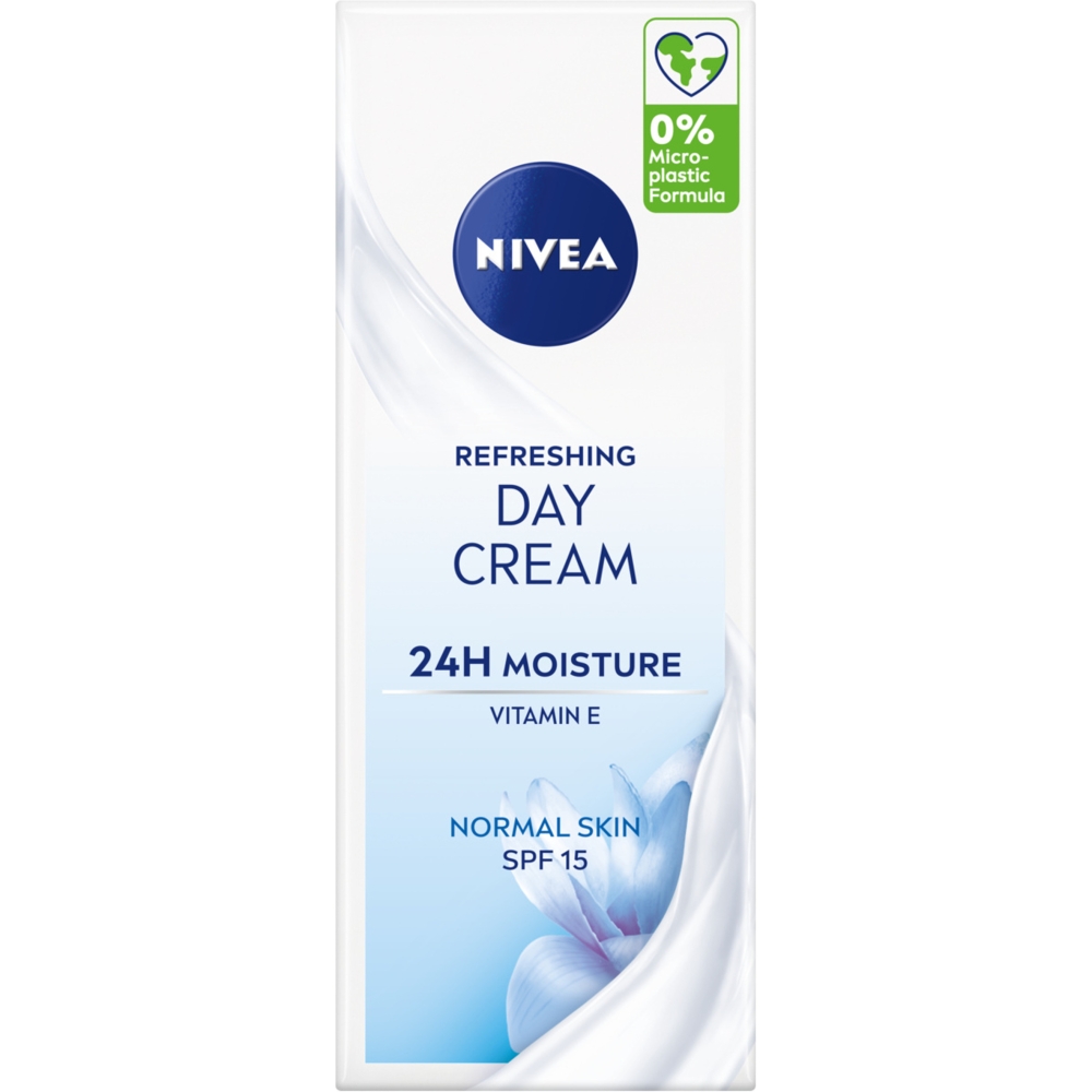 Nivea 24h Nawilżenia Odświeżający krem na dzień do cery normalnej i mieszanej 50 ml