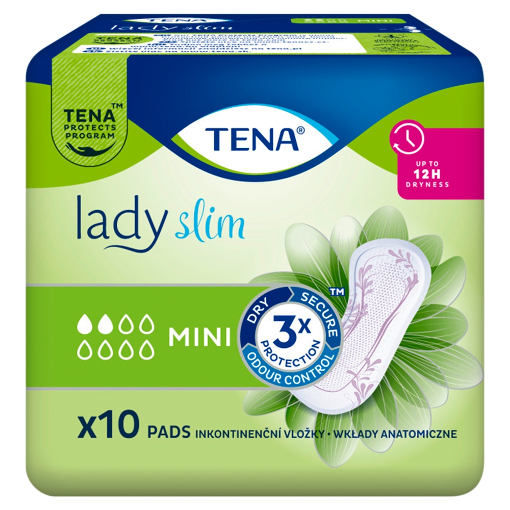 Tena Lady Slim Mini, Wkładki na nietrzymanie moczu dla kobiet