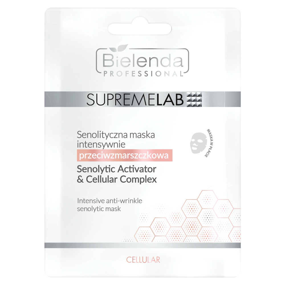 Bielenda Professional Supremelab Cellular Senolityczna maska intensywnie przeciwzmarszczkowa