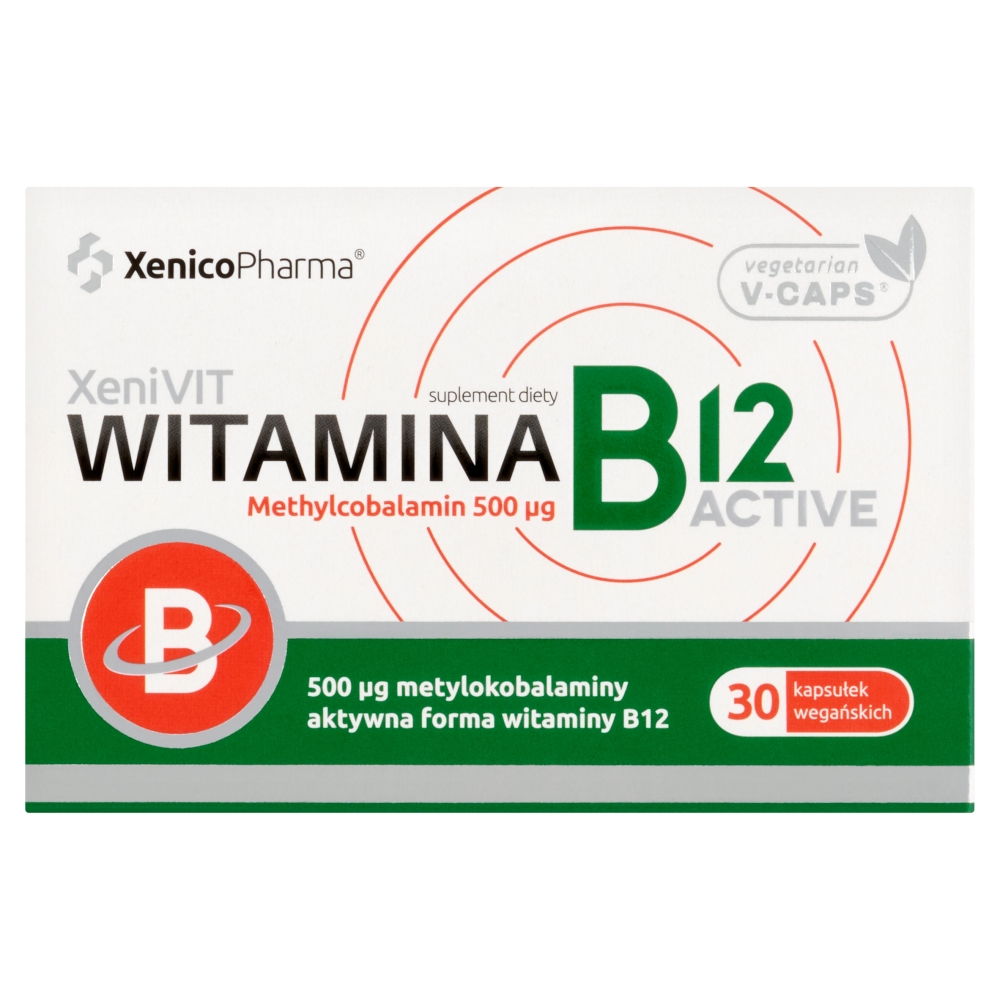 Xenivit Witamina B12 Active, Kapsułki
