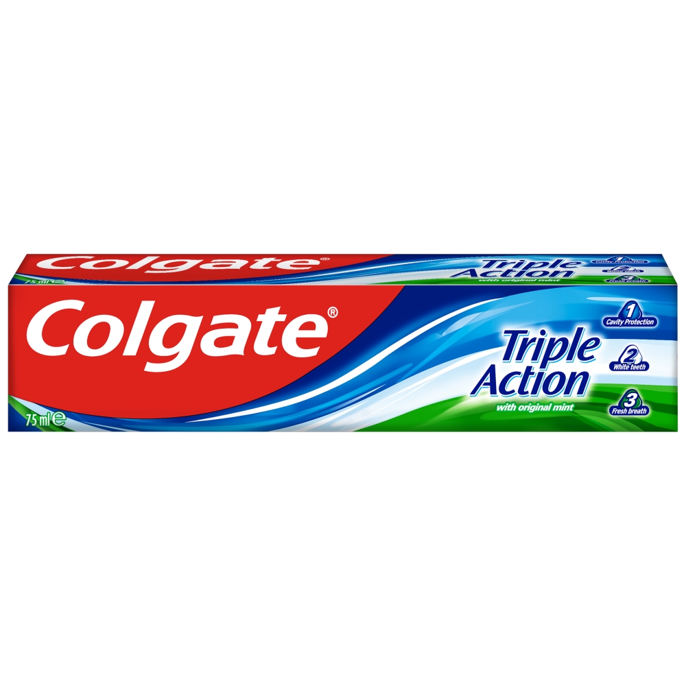 Colgate Pasta do zębów Triple Action, 75 ml